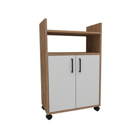 Hanah Home Tiraks Armario Multiusos Pino Atlántico y Blanco